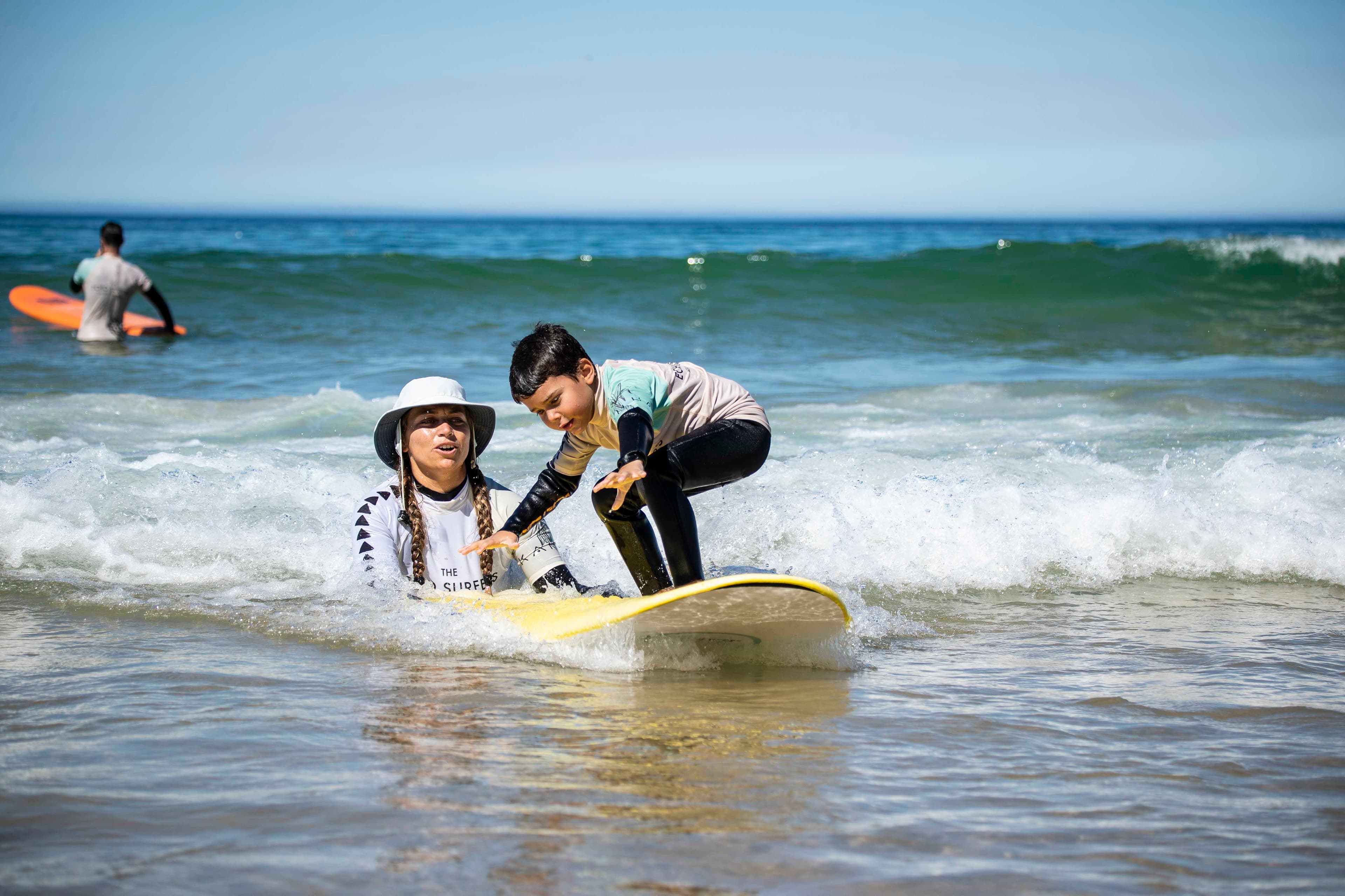 Kids Surfing
